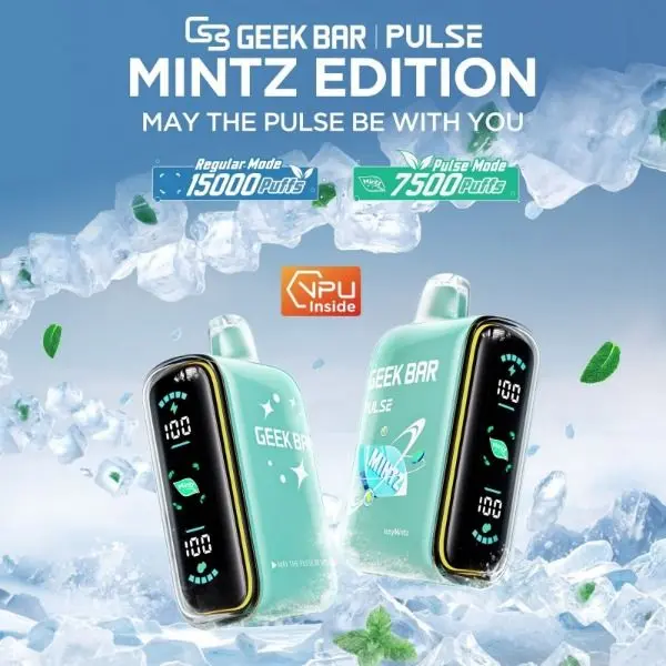 Geek Bar Pulse Mintz Edition 15,000 Puffs