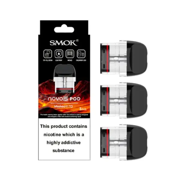 SMOK Novo 5 Replacement Pods 3-Pack