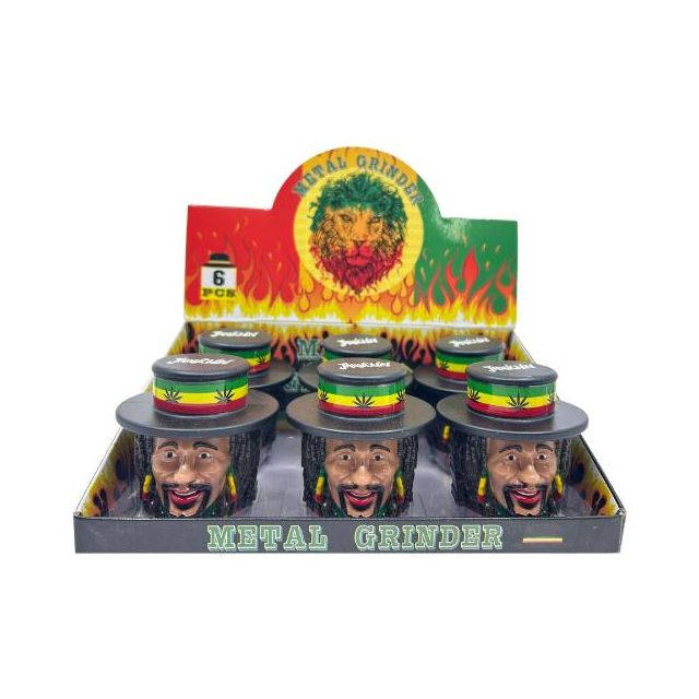 Jamaican Metal Grinder 3 Part