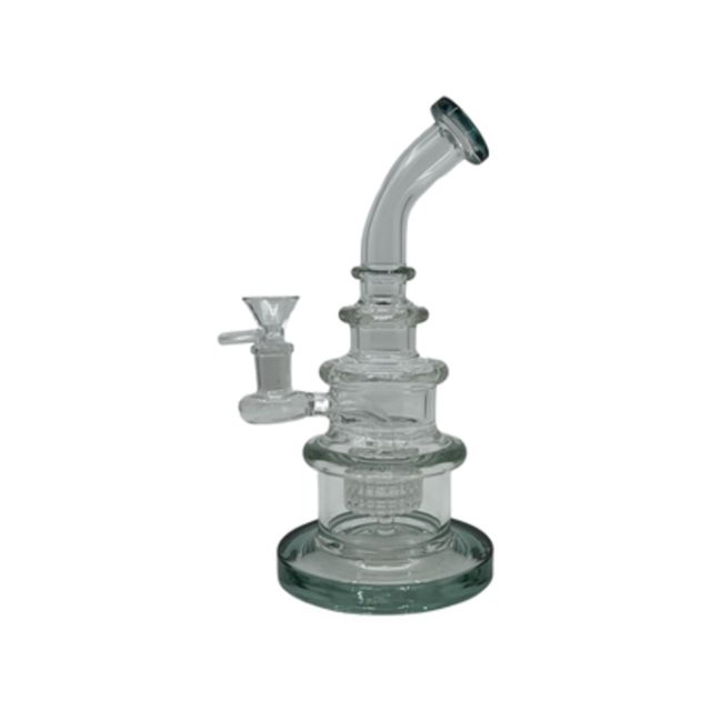 11" Matrix Diamond Glass Percolator Water Pipe