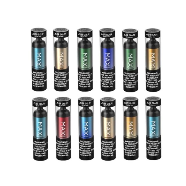Air Bar Max All Flavors Photos Out of Box
