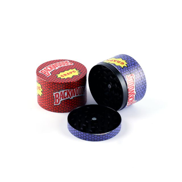 Backwoods 50mm 4 Part Zinc Alloy Herb Grinder