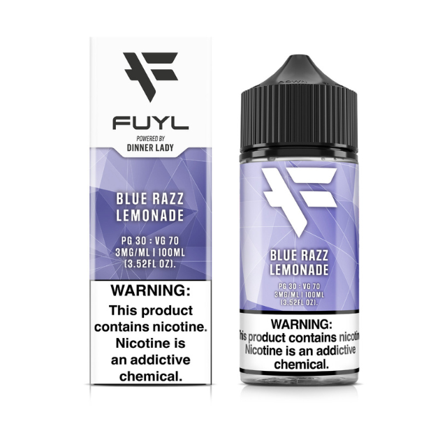 FUYL by Dinner Lady 100mL E-liquid Series - Blue Razz Lemonade