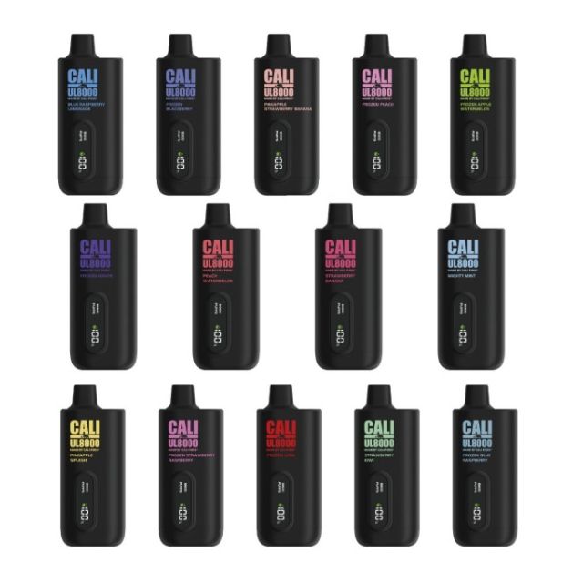 Cali Pods UL8000 Zero Nicotine Rechargeable Disposable
