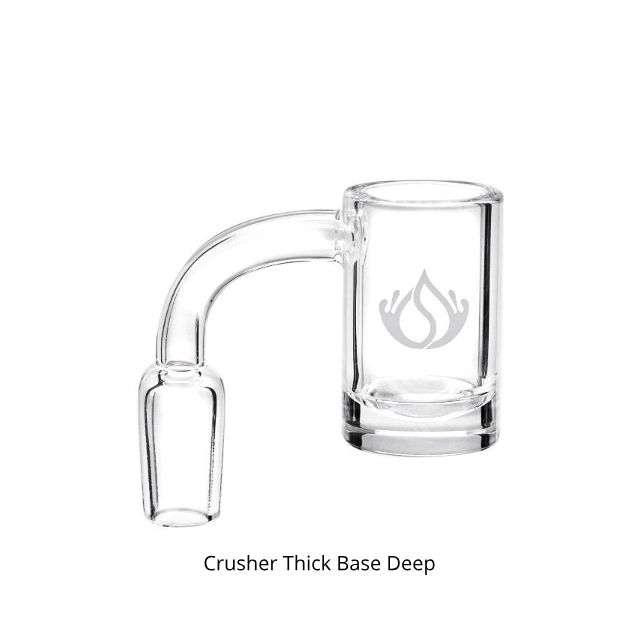 Social Glass Quartz Banger for wholesale and bulk pricing from Vape Wholesale USA