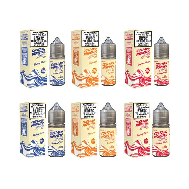 Custard Monster Swirl Edition Salt 30mL Best Flavors