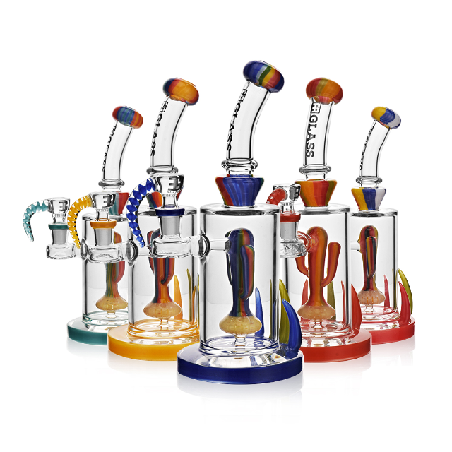 Solid Cactus Smoking Rig 10.5"