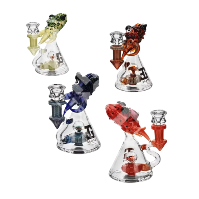 5.7″ Octopus Design Heady Glass Water Pipe