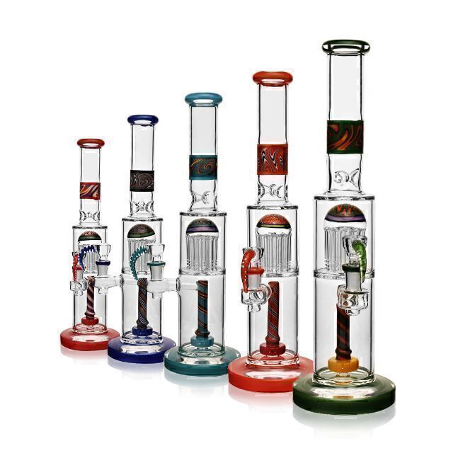 The Heady Harvest 15.5 inch Series Glass Water Bong