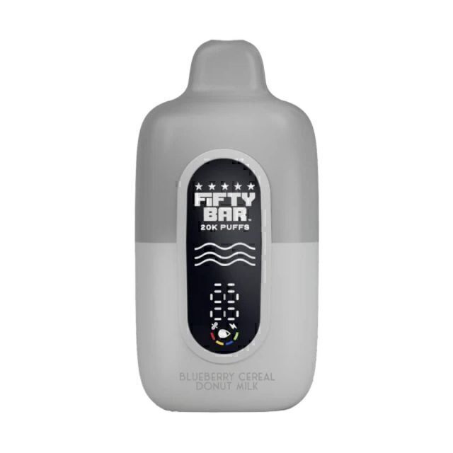 Fifty Bar V2 Silver Series 20K Puffs Disposable