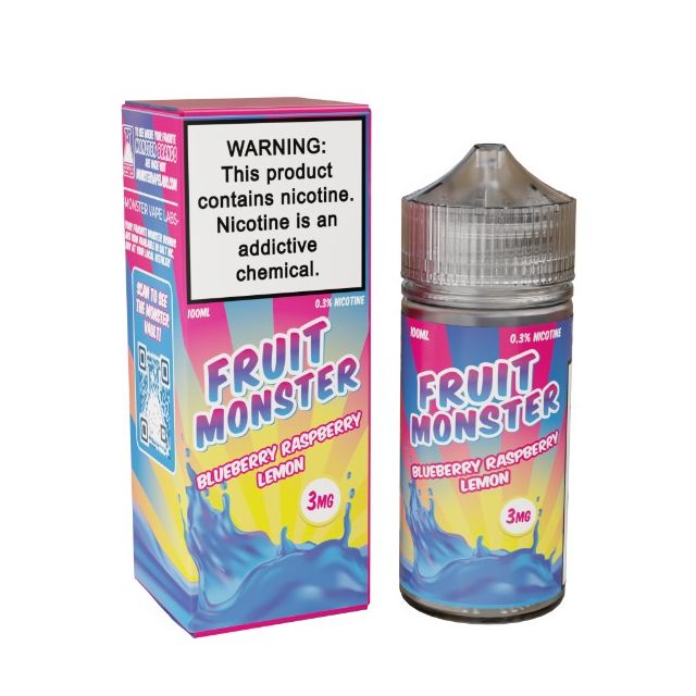 Fruit Monster 100mL Series Blueberry Raspberry Lemon