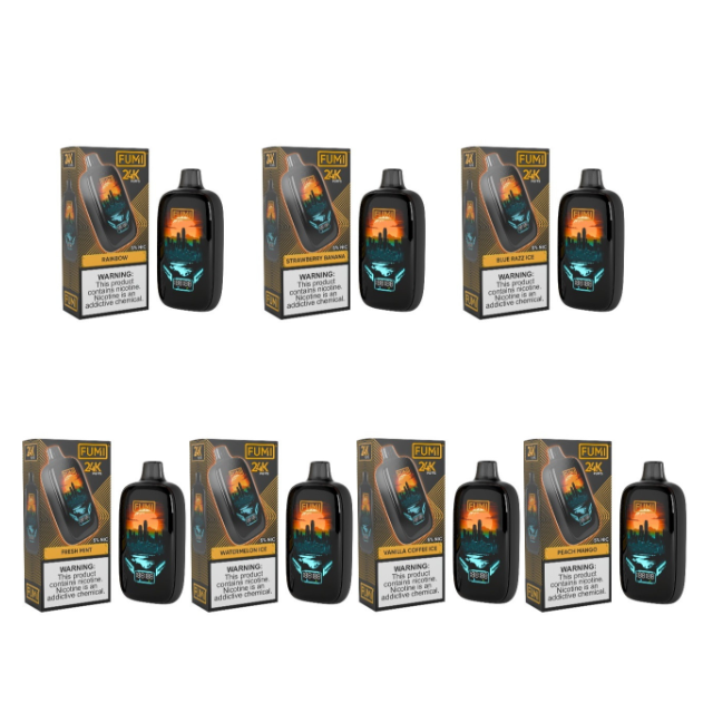 FUMI 24,000 Puffs Disposable Best Flavors
