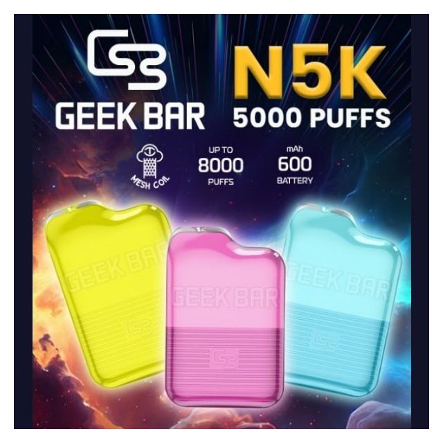 Geek Bar N5K 5000 Puffs Disposable