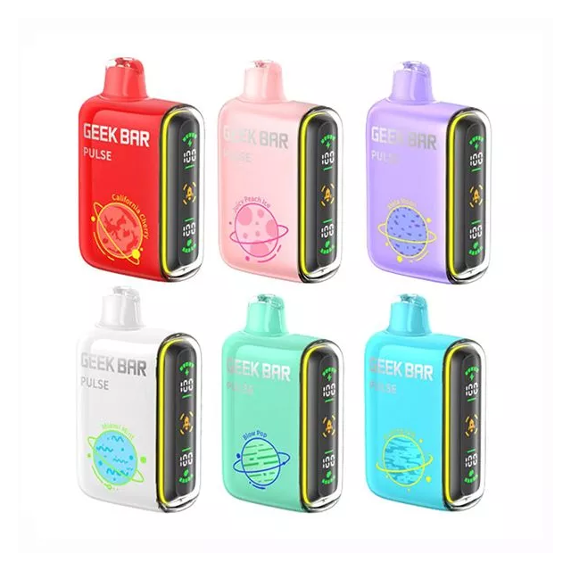 Geek Bar Pulse 15,000 Puffs Disposable Sour Edition Best Flavors