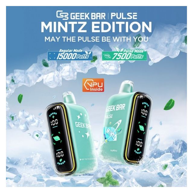 Geek Bar Pulse Mintz Edition 15,000 Puffs