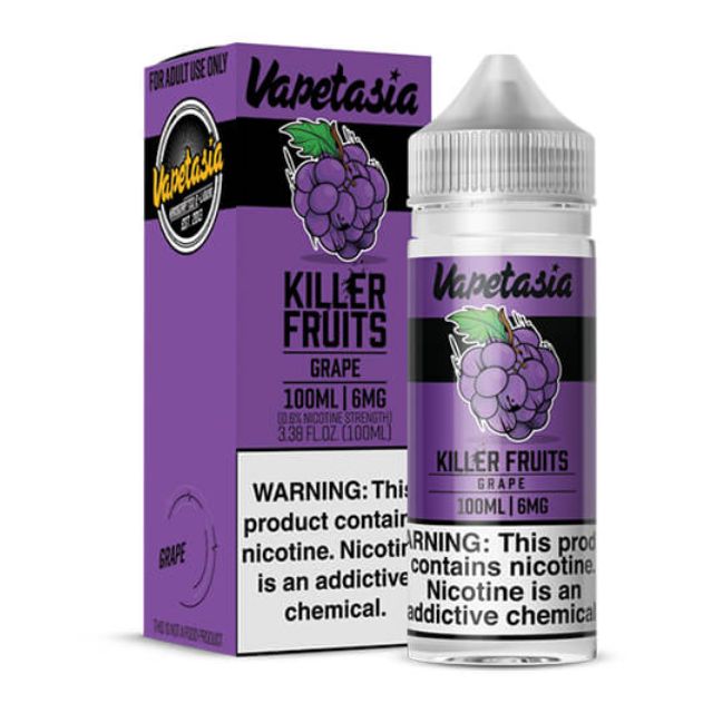 Grape E-Liquid By Vapetasia Killer Fruits NTN