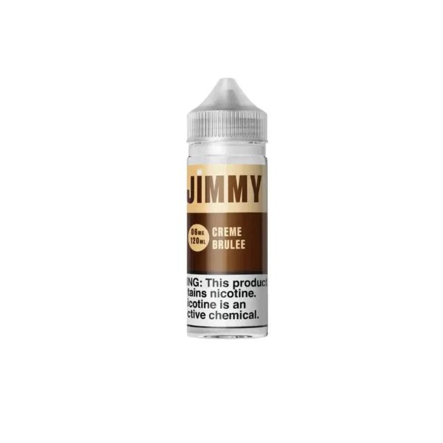 Jimmy the Juice Man 120mL E-Liquid Creme Brulee