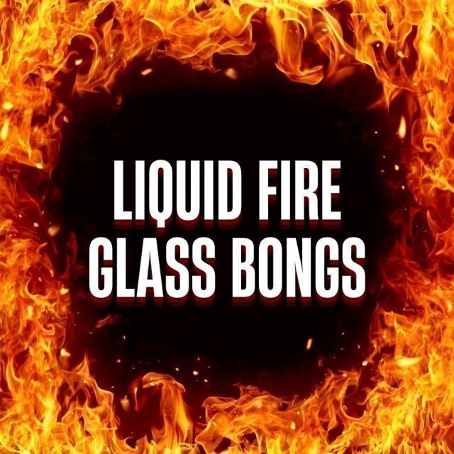 Liquid Fire Line Glass Bongs