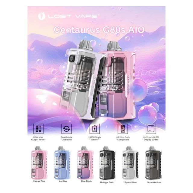 Lost Vape Centaurus G80 AIO Pod Mod Kit Best Deal