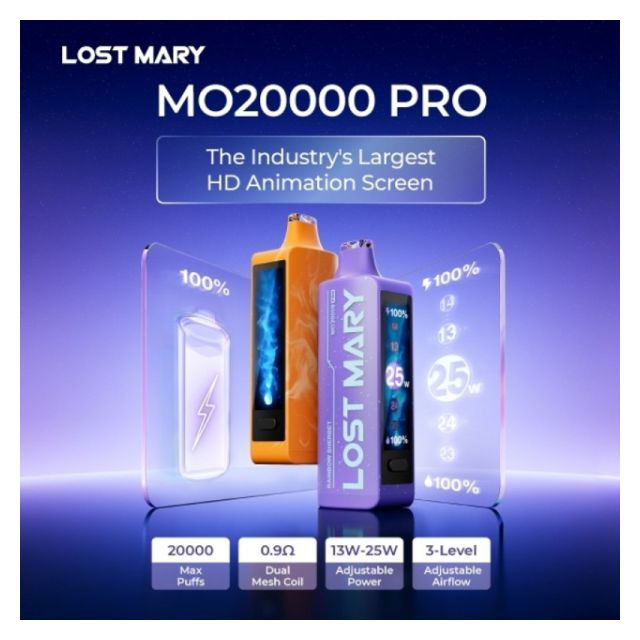 Lost Mary MO20000 PRO Rechargeable Vape