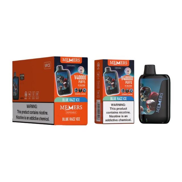Memers V40,000 Puffs Disposable Vape 15mL 5-Pack - Vape Wholesale USA