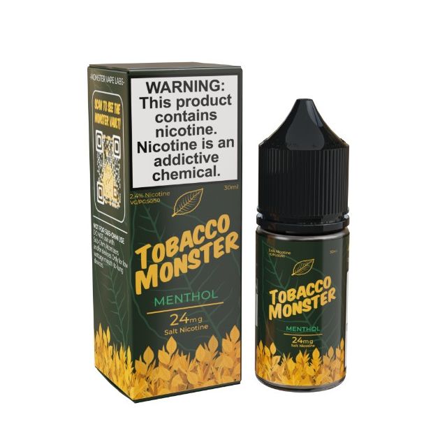 Tobacco Monster Salt Series 30mL - Vape Wholesale USA