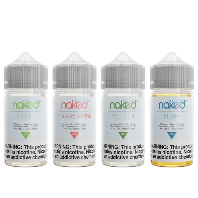 Naked 100 Menthol & Ice Series 60ML Wholesale