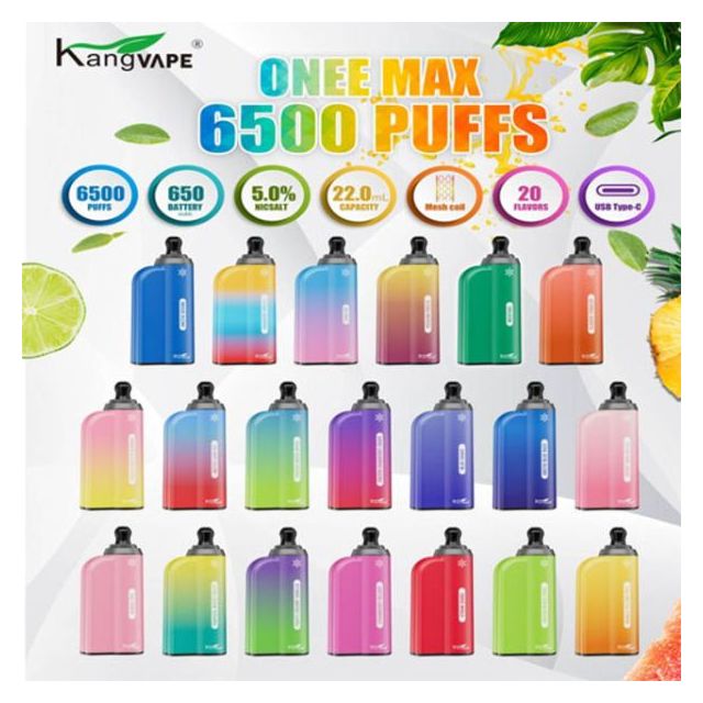Kangvape Onee Max 6500 Puffs Disposable 10-Pack Wholesale Best Price Deal!
