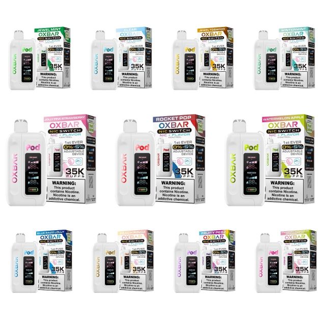 OXBAR x Pod Juice NIC Switch 35K Puff Disposable
