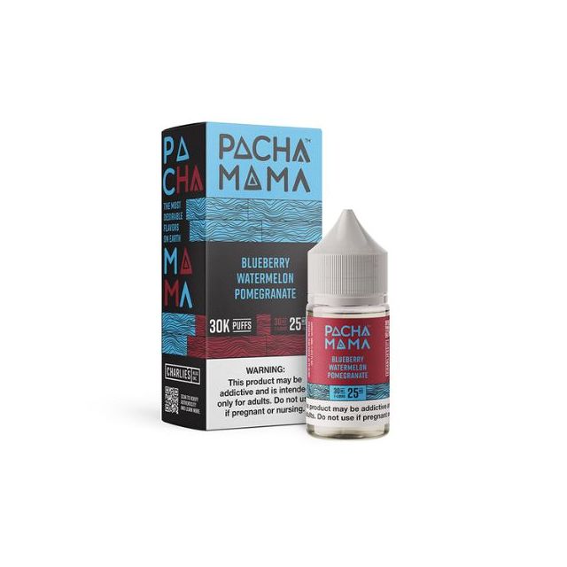 Pachamama PLUS Salt Series E-Liquid 30mL - Blueberry Watermelon Pomegranate