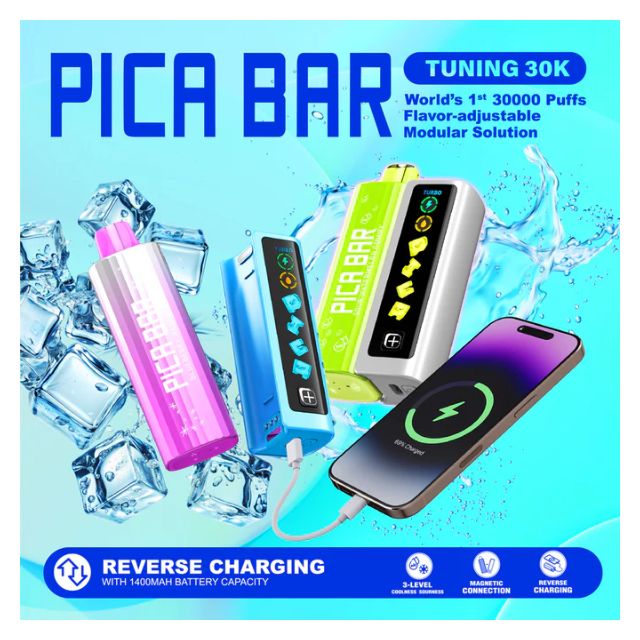 PICA BAR Tuning Adjustable Coolness 30,000 Puffs Disposable Kit