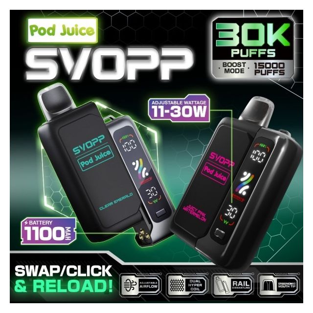 Pod Juice SVOPP 30,000 Puffs Disposable (Pod Only)