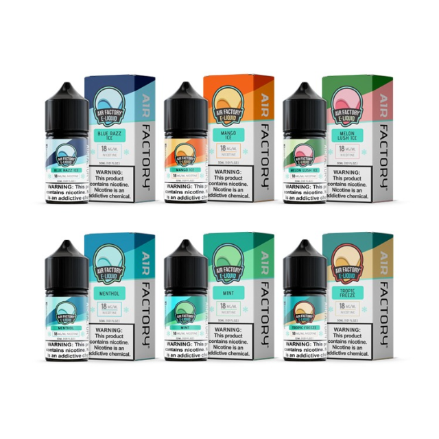Air Factory Salt E-Liquid 18mg/36mg - Best Flavor
