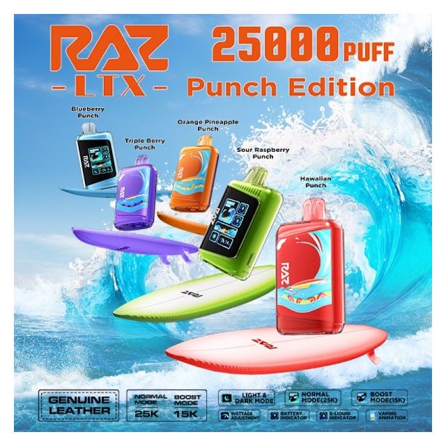 RAZ LTX 25,000 Puffs Disposable Punch Edition