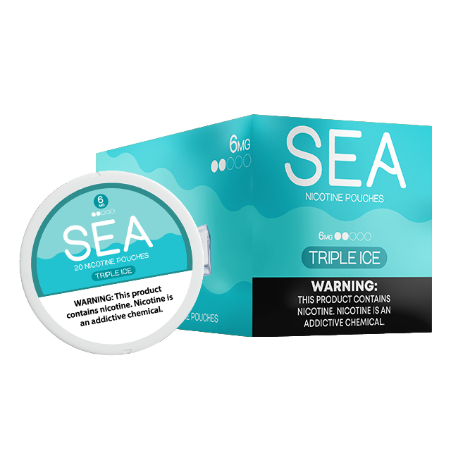 Best Deal SEA Semi-Dry Nicotine Pouches - Triple Ice