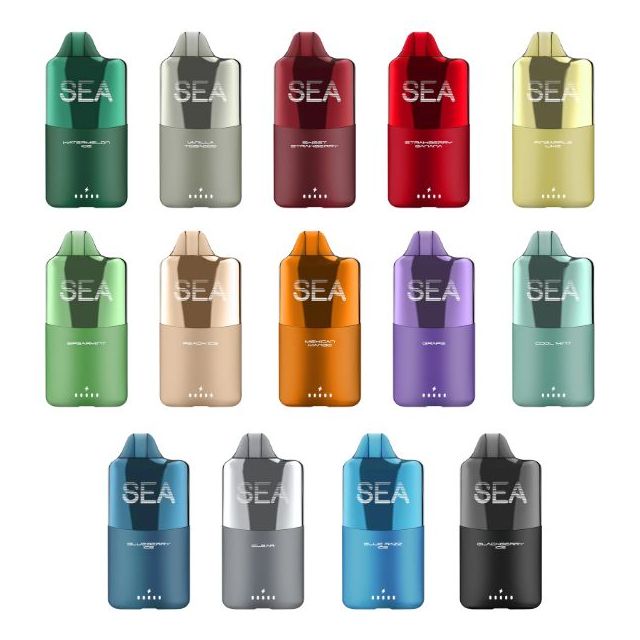 Sea XS 15,000 Puffs Disposable Vape 5-Pack - Vape Wholesale USA