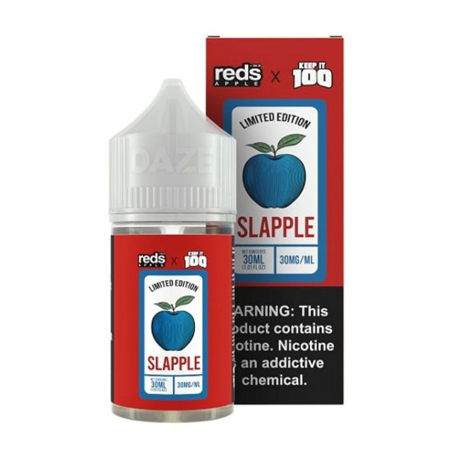 7Daze Reds x Keep It 100 30mL Salt- Slapple