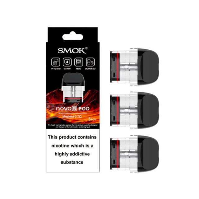 SMOK Novo 5 Replacement Pods 3-Pack
