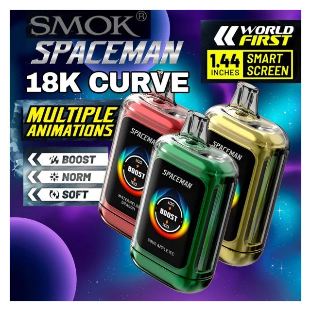 SMOK Space Man Curve 18,000 Puffs Disposable