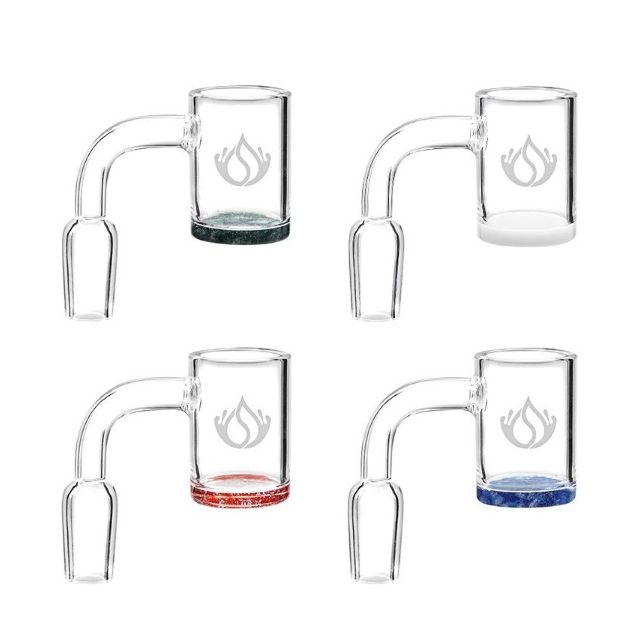 Social Glass Colored Thick Base Banger 14mm