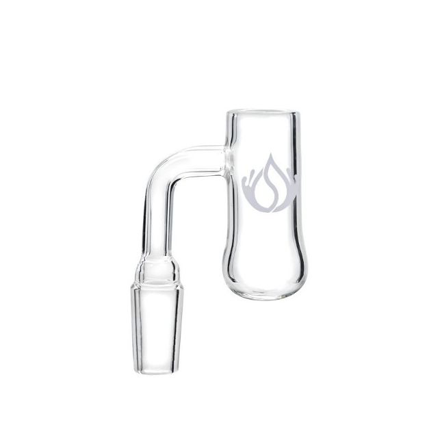 Social Glass Round-Bottom Quartz Banger 14mm