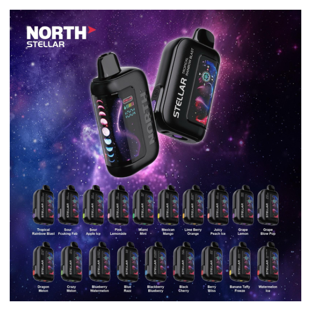North Stellar 40k Puffs Disposable Vape - Best Flavors