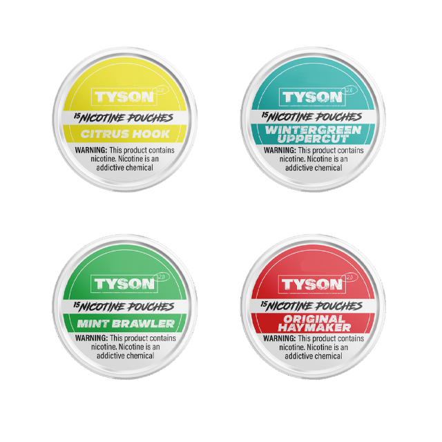Best Deal Tyson 2.0 Nicotine Pouches-5-Pack