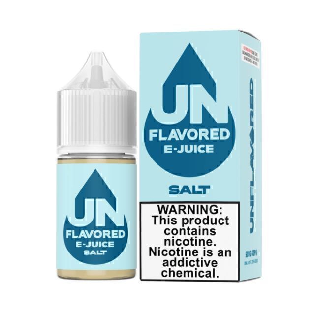 Unflavored 30mL Salt E-Juice