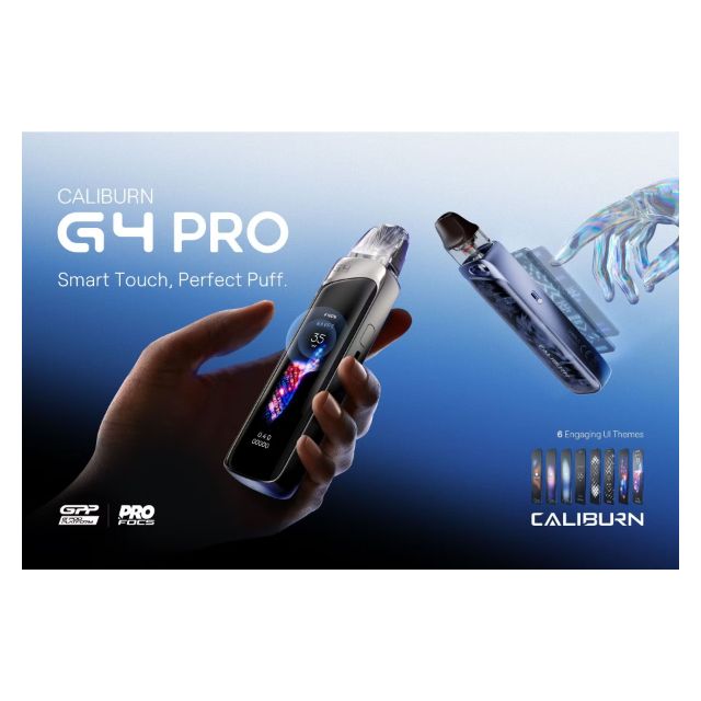 Uwell Caliburn G4 Pro Touchscreen Pod Kit