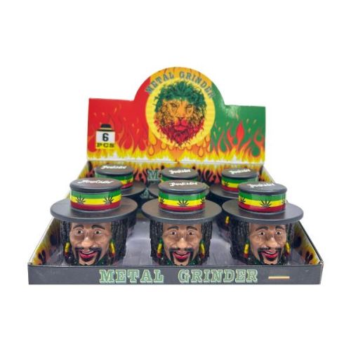 Jamaican Metal Grinder 3 Part