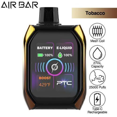Air Bar Aura 25,000 Puffs Disposable 27mL (5 Pack)