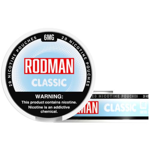 Rodman Dry+ Nicotine Pouches Classic