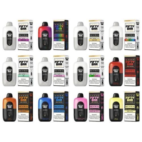 Fifty Bar V2 20000 Puff Disposable (Texas Compliant)