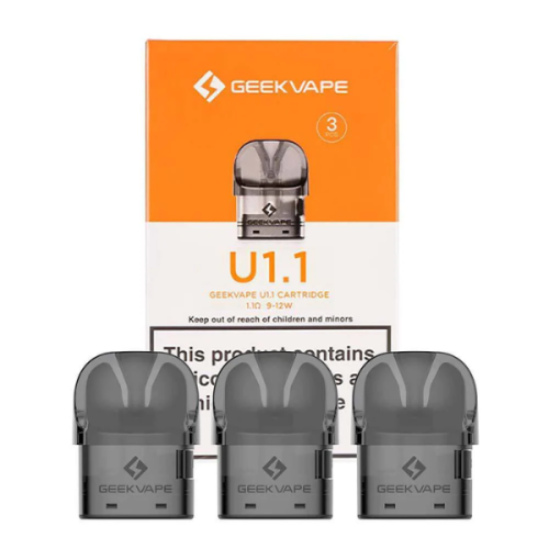 GeekVape U Series Replacement Pods 1.1ohm 2ml (3-Pack)